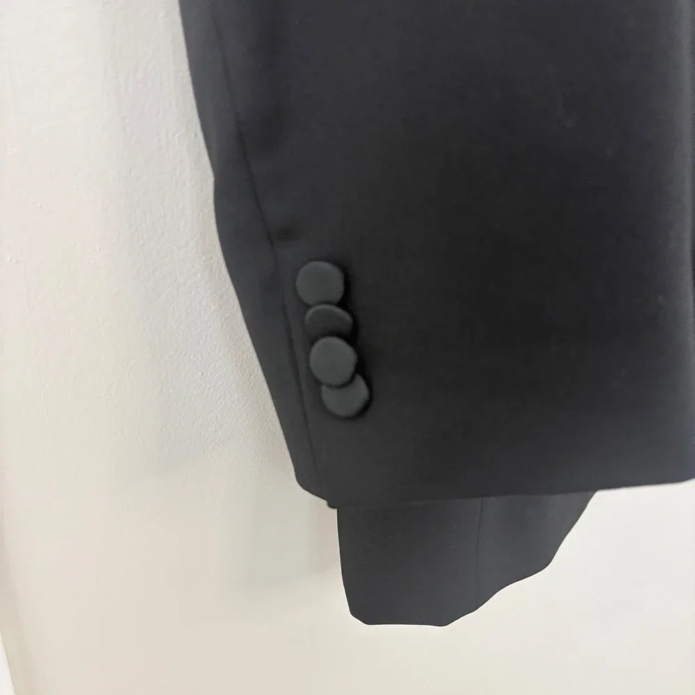 Ermenegildo Zegna Tuxedo Suit Black‎ Multiseason Mila Wool 48C 43